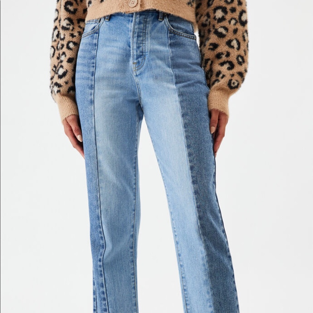 PacSun Two Panel High Waisted Straight Leg